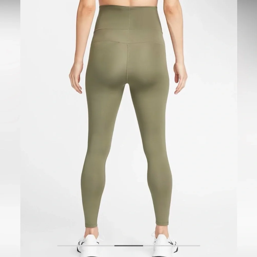 Nike One Women’s High Waisted Maternity Leggings - Picture 2 of 5
